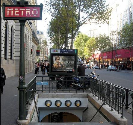 Métro Chaussée d'Antin-La Fayette