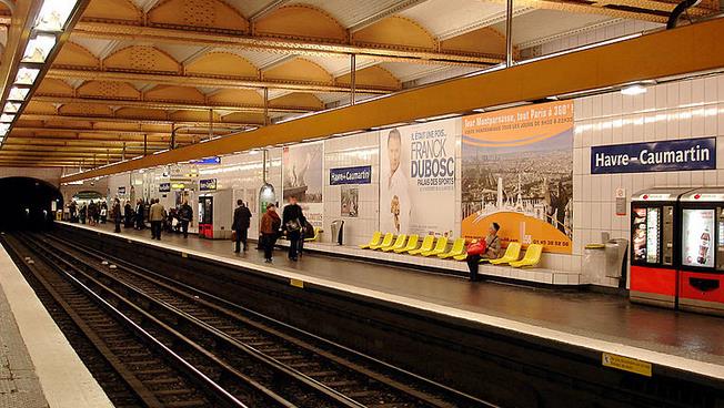 Métro Havre - Caumartin