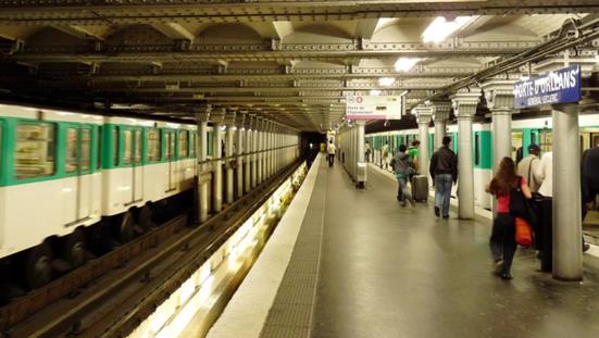 Métro Porte d'Orléans