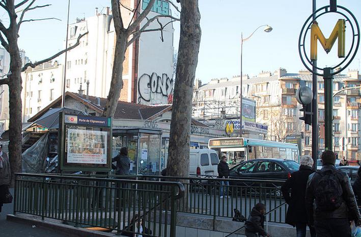 Métro Porte de Clignancourt