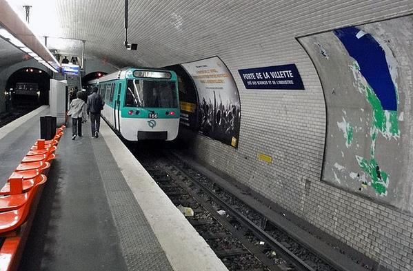 Métro Porte de la Villette