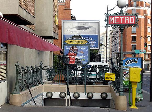 Métro Pré-Saint-Gervais