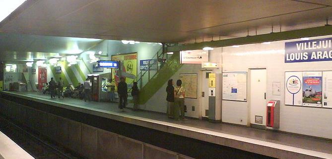 Métro Villejuif - Louis Aragon